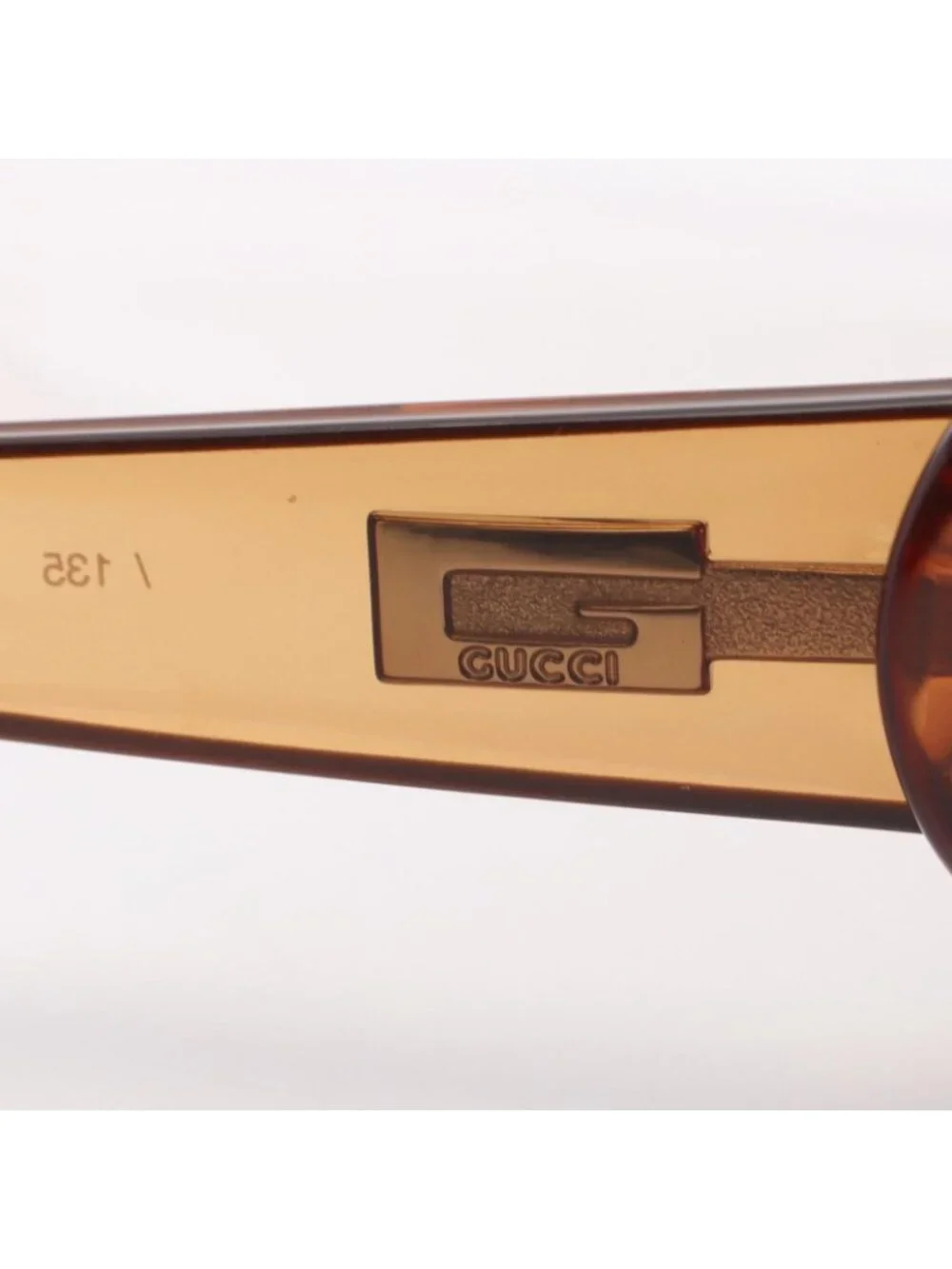 Gucci Sunglasses Logo Oval Clear Eyewear